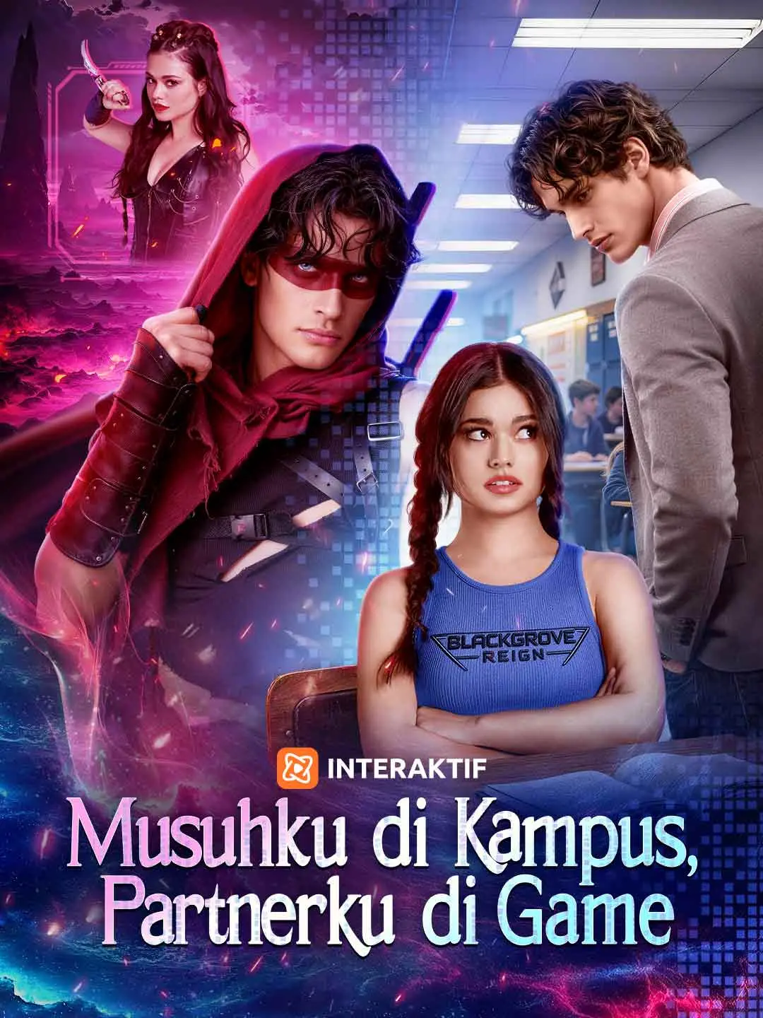 Musuhku di Kampus, Partnerku di Game Full Episode Subtitle Indonesia - Dracinema