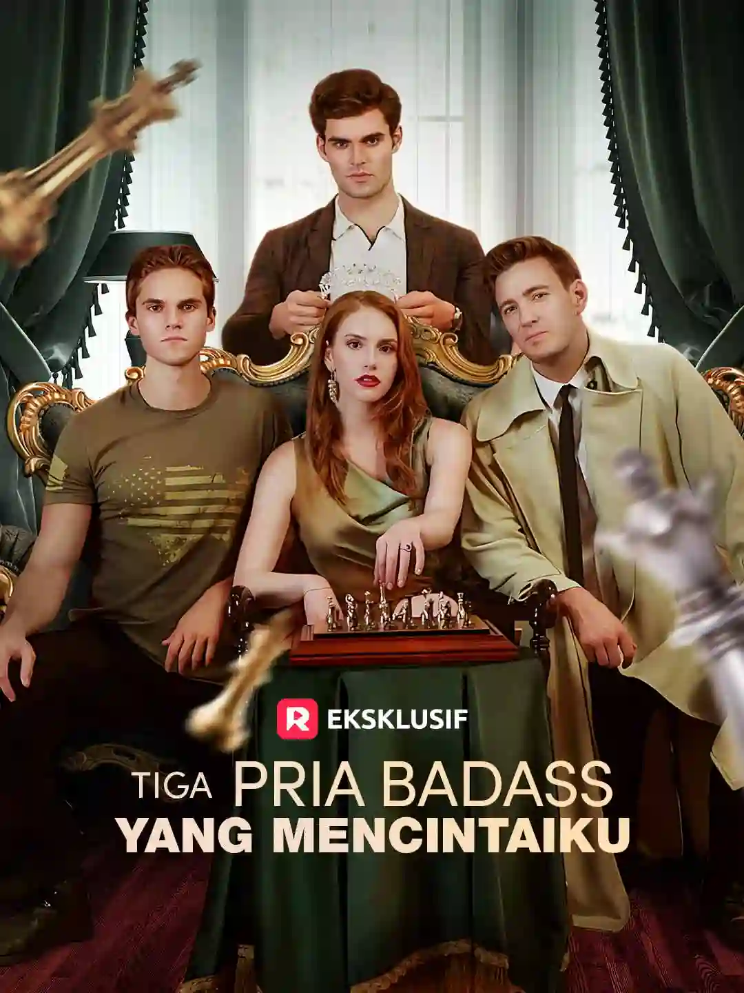 Nonton Tiga Pria Badass yang Mencintaiku Subtitle Indonesia